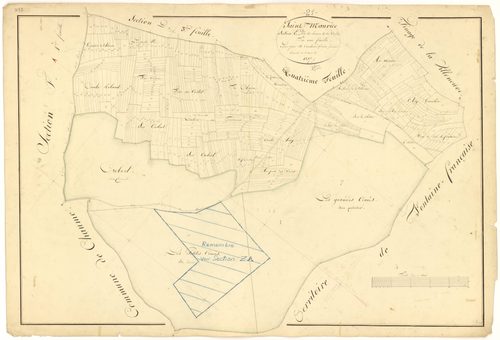 Saint-Maurice-sur-Vingeanne - Section E - 3 P PLAN 563/19