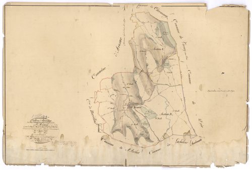 Saint-Mesmin - Tableau d'assemblage - 3 P PLAN 564/1