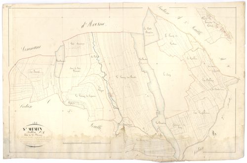 Saint-Mesmin - Section C1 - 3 P PLAN 564/8