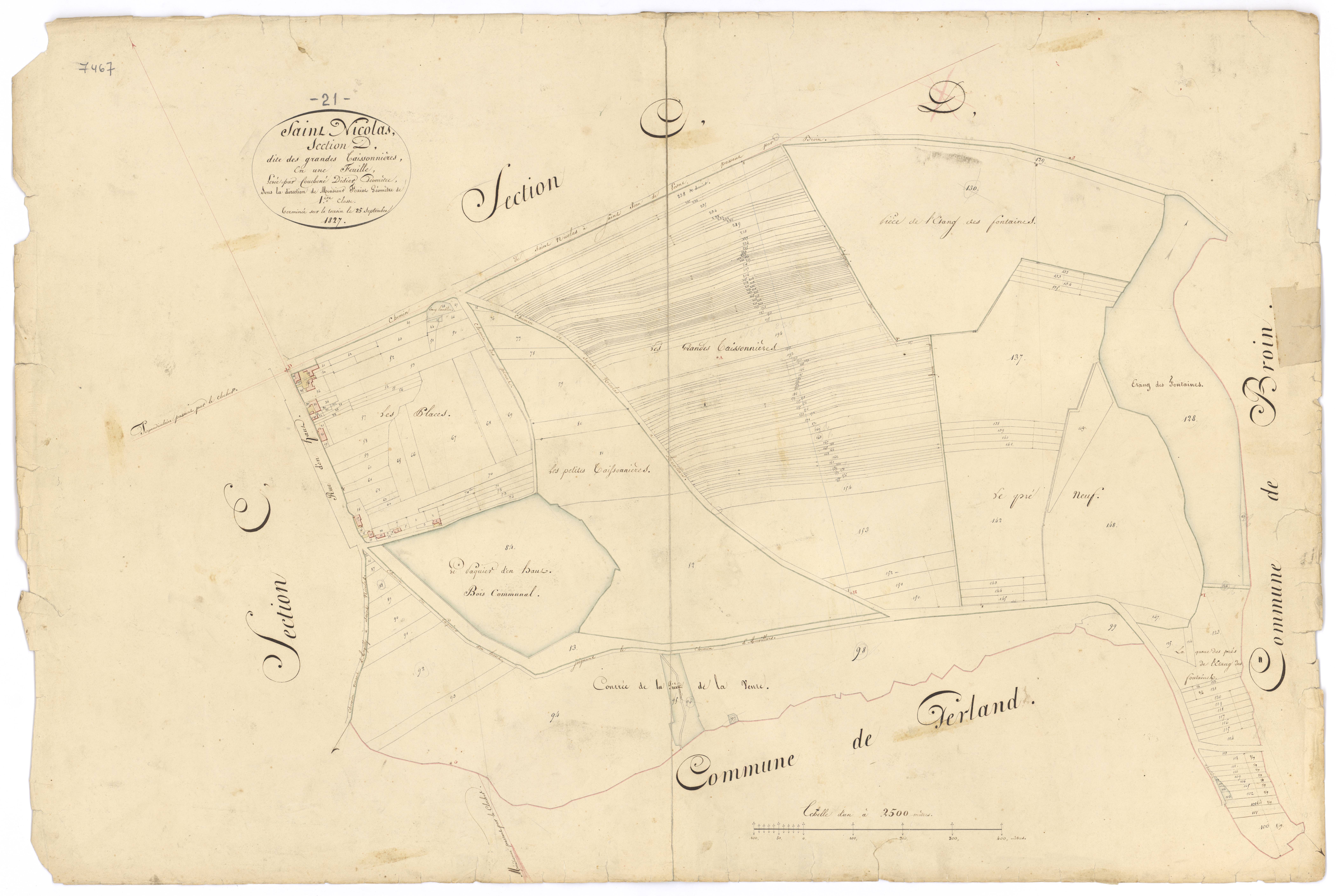 Saint-Nicolas-lès-Cîteaux - Section D - 3 P PLAN 565/8