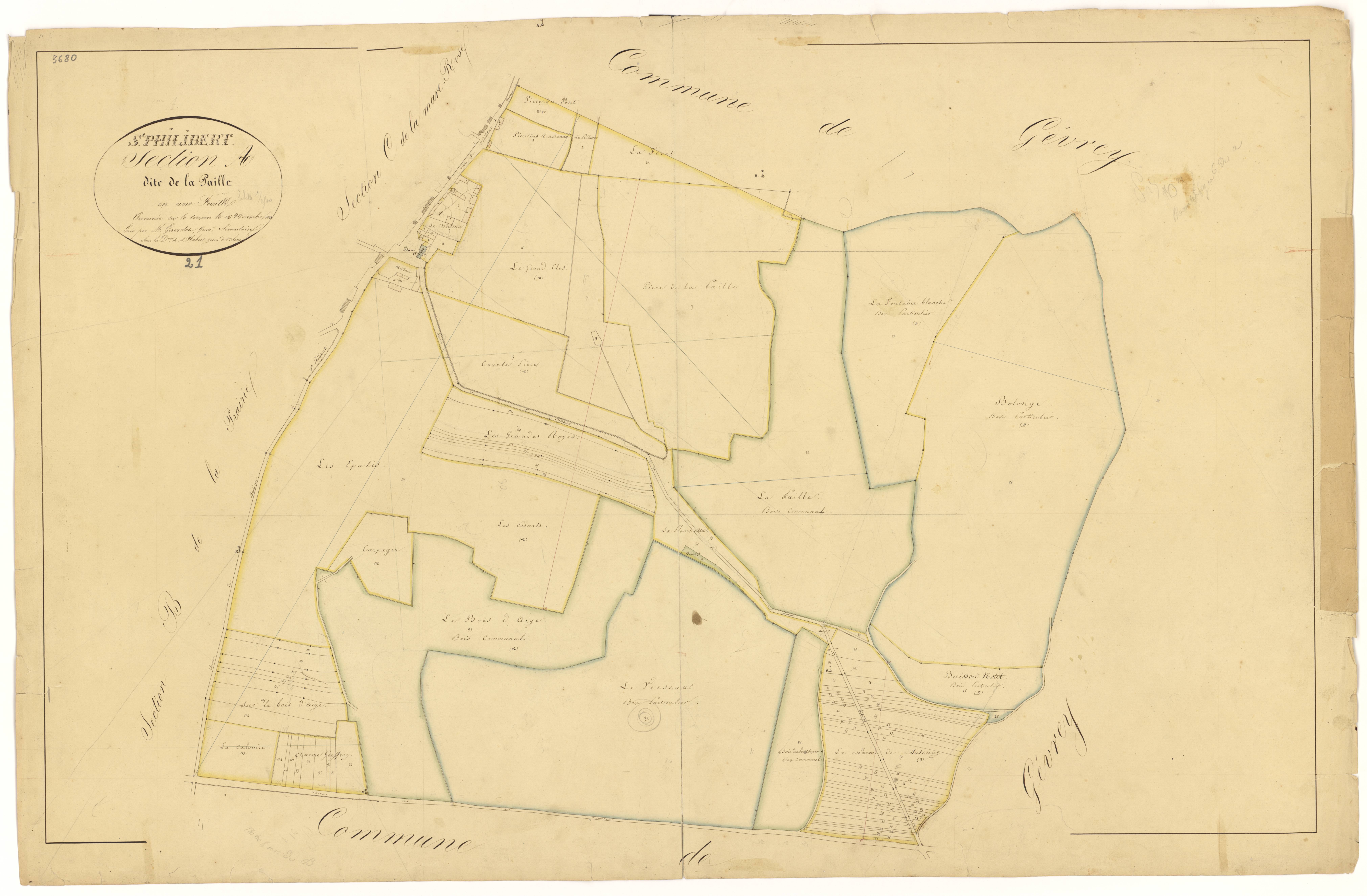 Saint-Philibert - Section A - 3 P PLAN 566/2