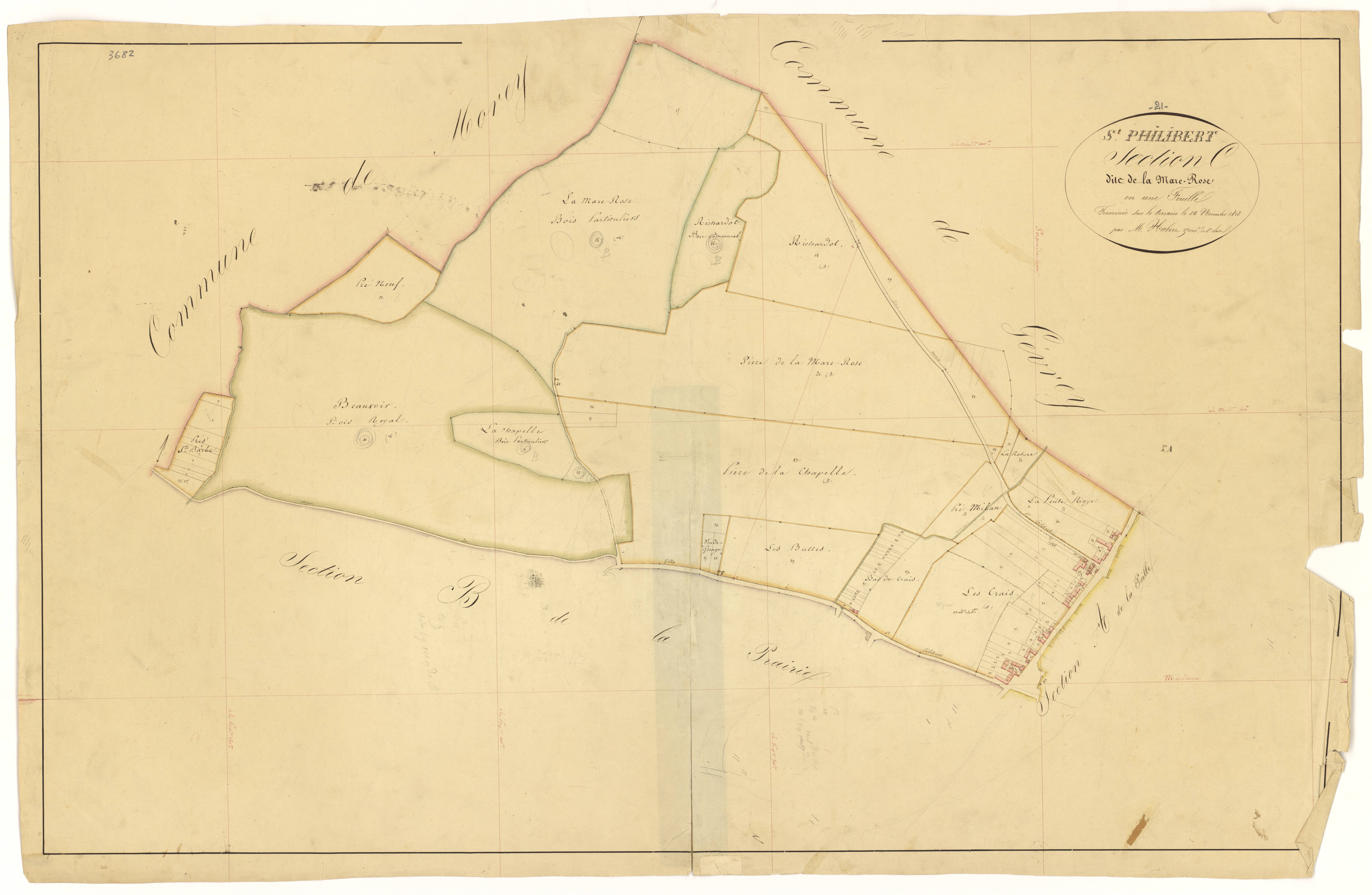Saint-Philibert - Section C - 3 P PLAN 566/4
