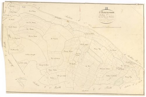 Saint-Pierre-en-Vaux - Section C1 - 3 P PLAN 567/9