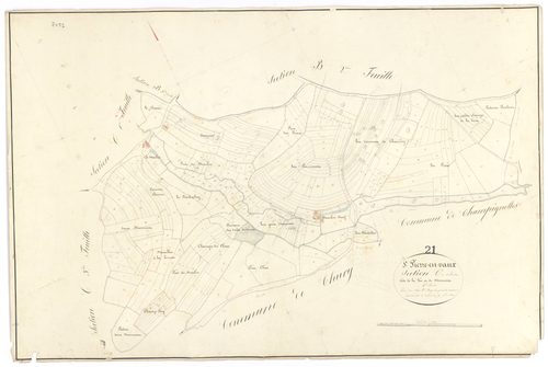 Saint-Pierre-en-Vaux - Section C4 - 3 P PLAN 567/12