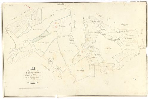 Saint-Pierre-en-Vaux - Section D1 - 3 P PLAN 567/13