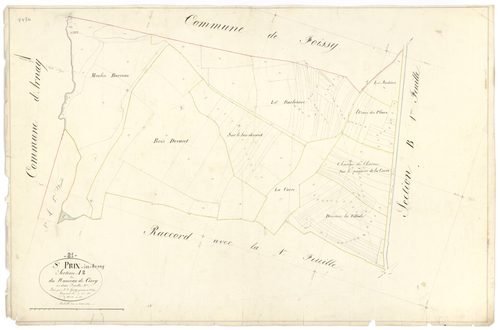 Saint-Prix-lès-Arnay - Section A2 - 3 P PLAN 568/3
