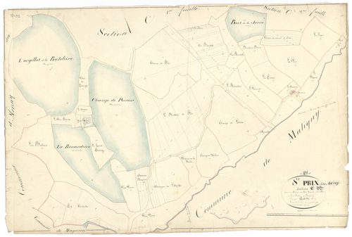 Saint-Prix-lès-Arnay - Section C3 - 3 P PLAN 568/8