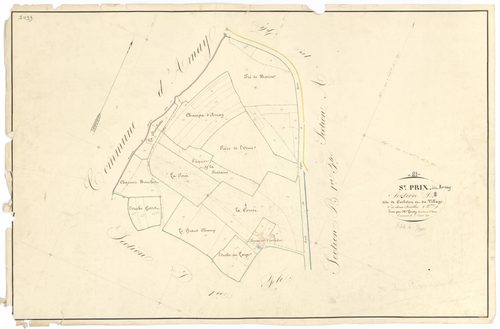 Saint-Prix-lès-Arnay - Section D2 - 3 P PLAN 568/10