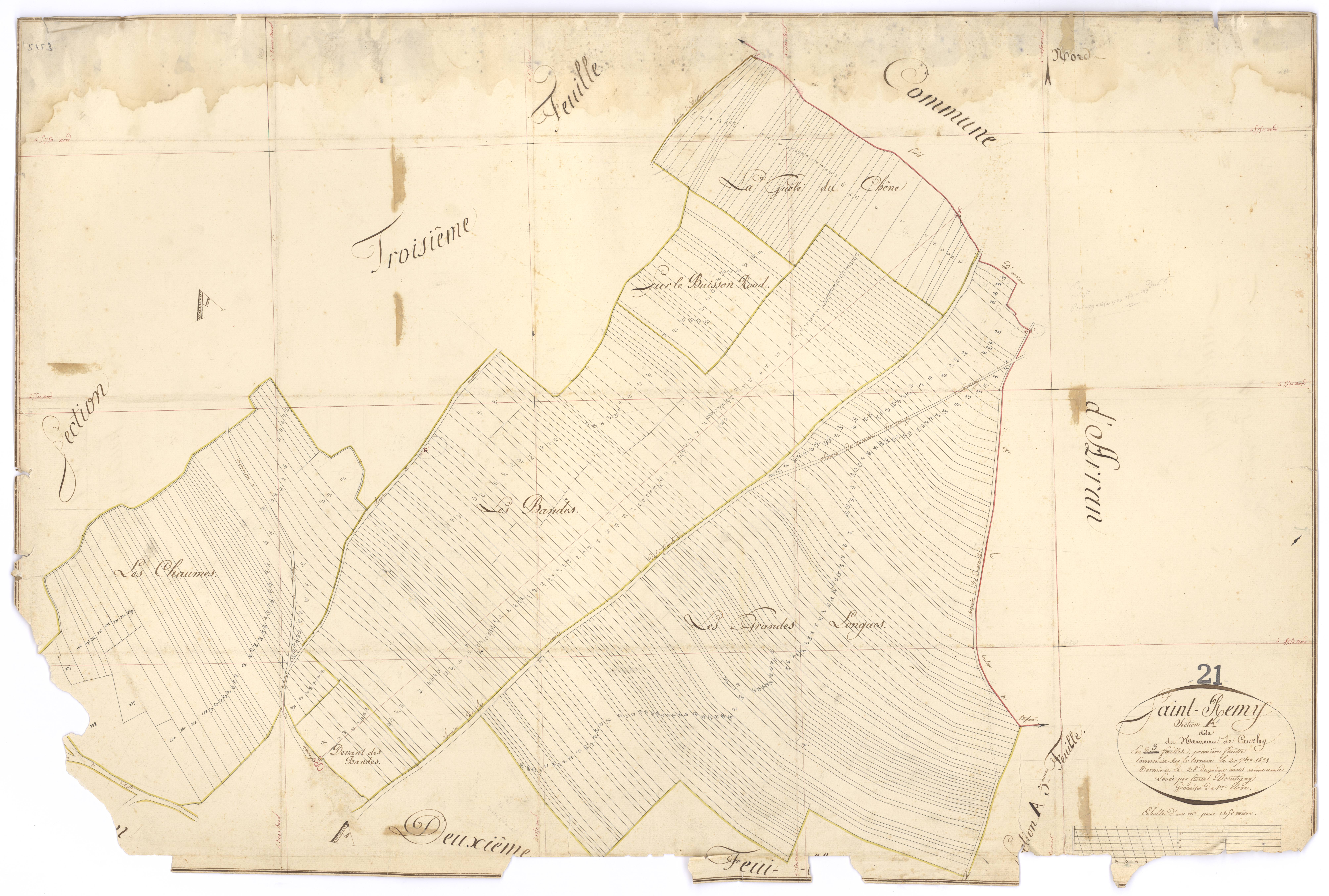 Saint-Rémy - Section A1 - 3 P PLAN 569/2