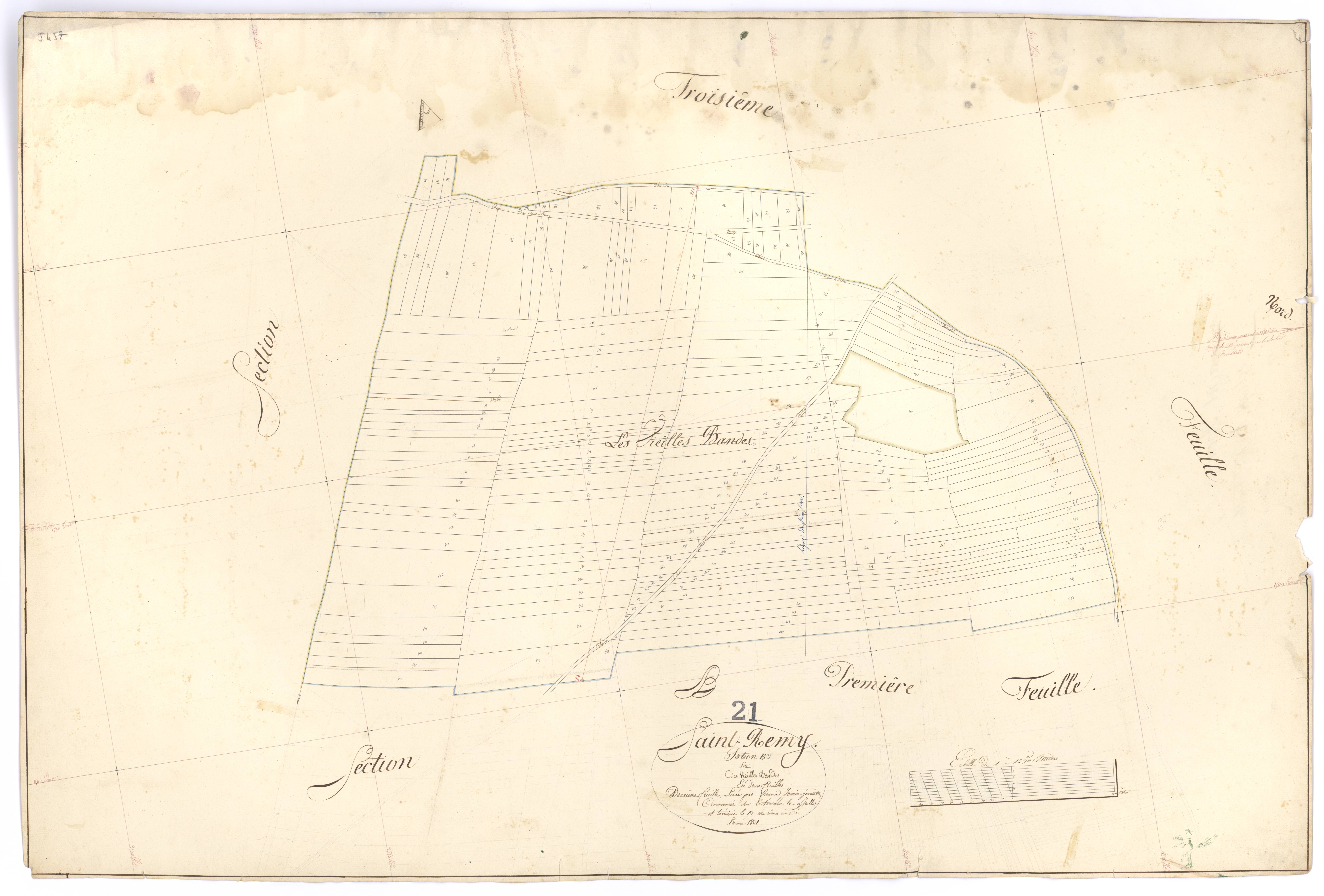 Saint-Rémy - Section B2 - 3 P PLAN 569/6