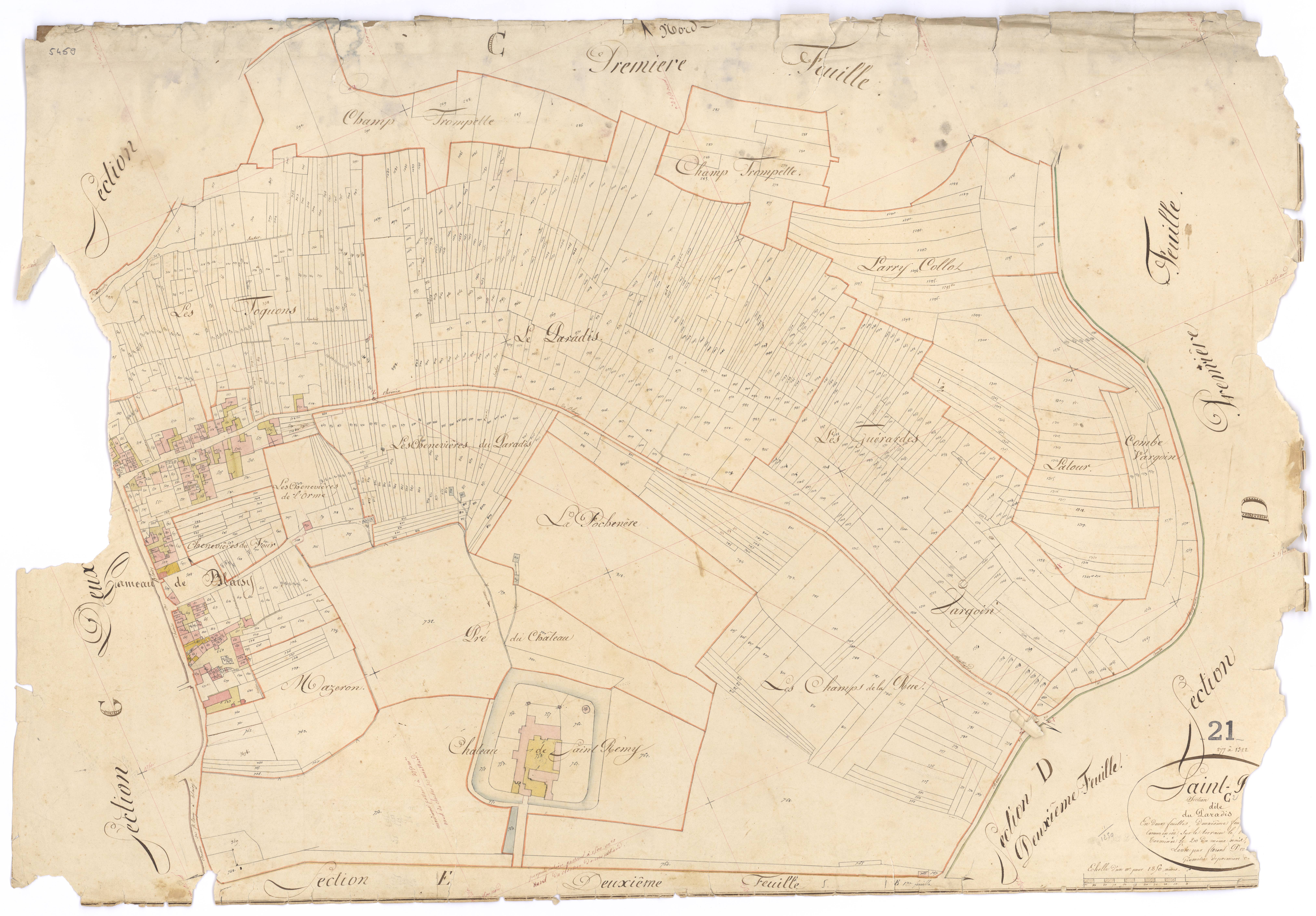 Saint-Rémy - Section C2 - 3 P PLAN 569/8