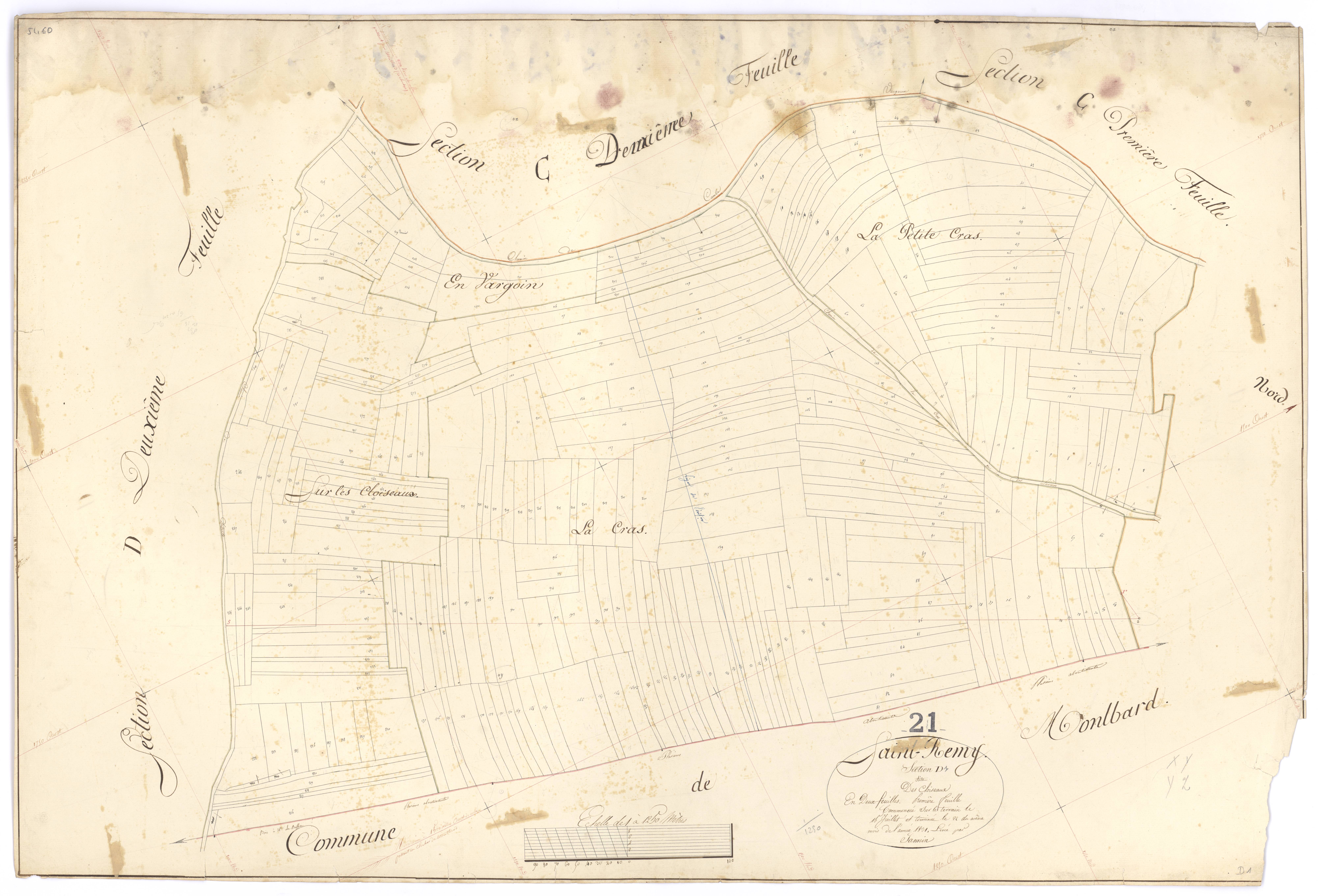 Saint-Rémy - Section D1 - 3 P PLAN 569/9
