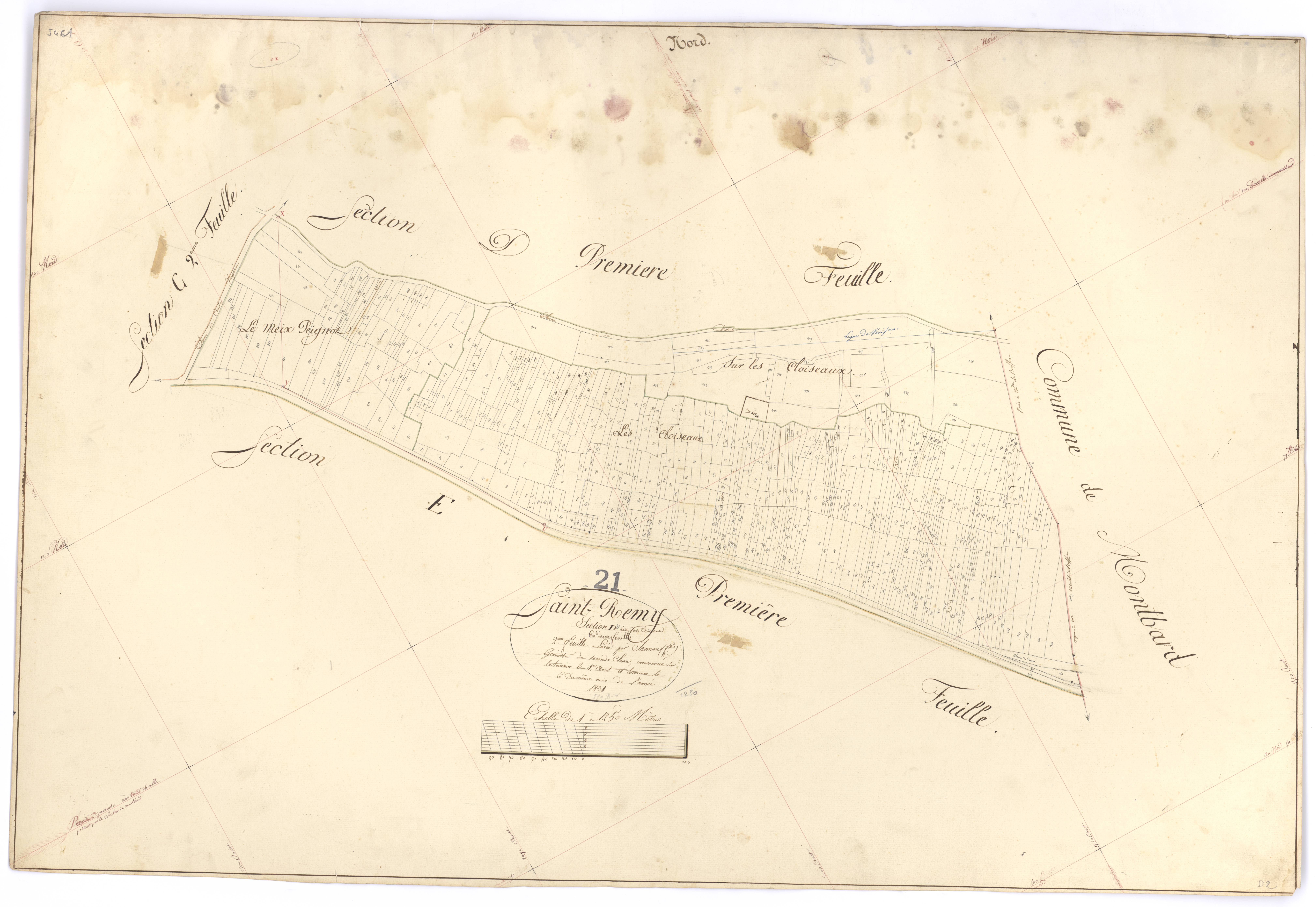 Saint-Rémy - Section D2 - 3 P PLAN 569/10
