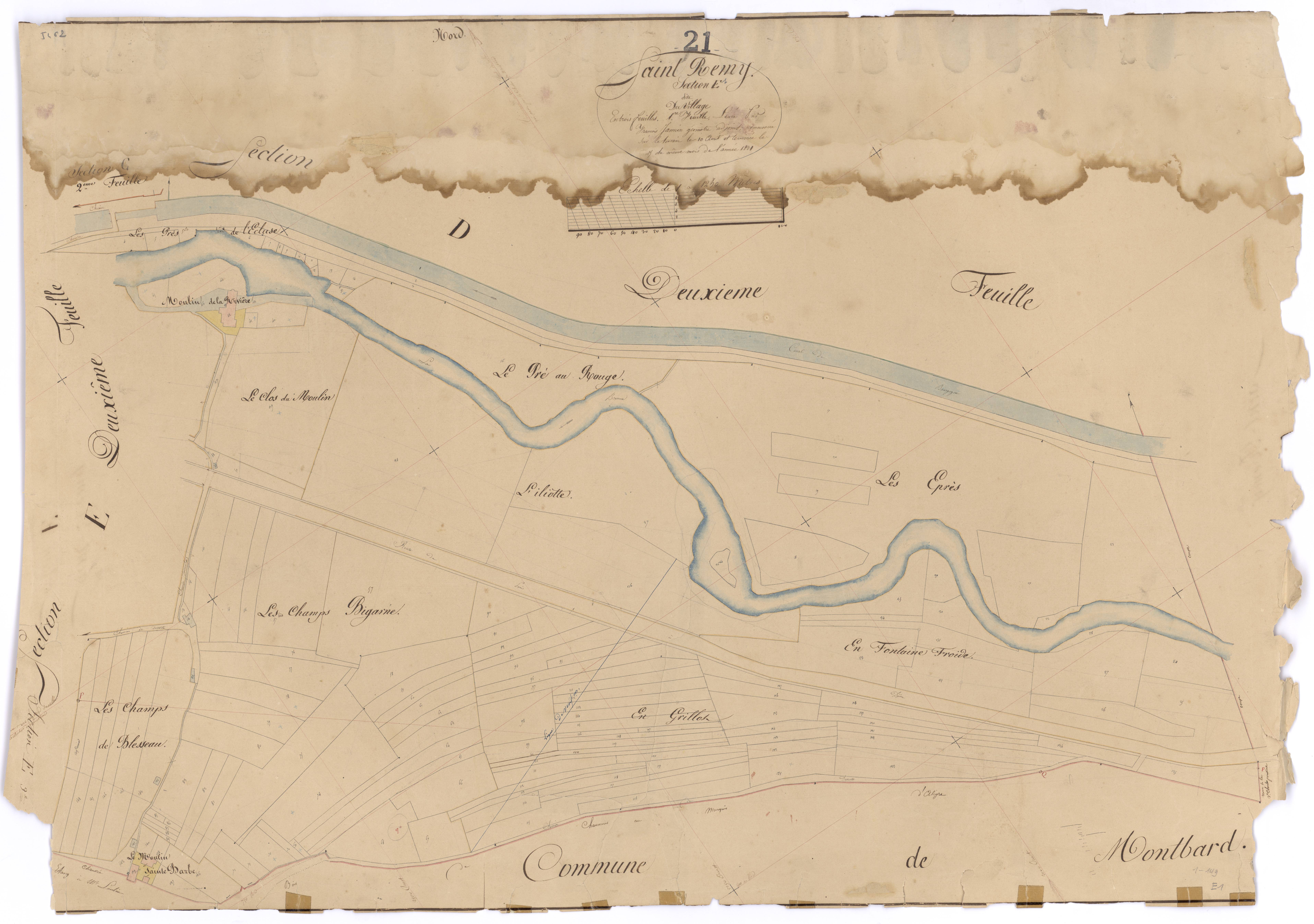Saint-Rémy - Section E1 - 3 P PLAN 569/11