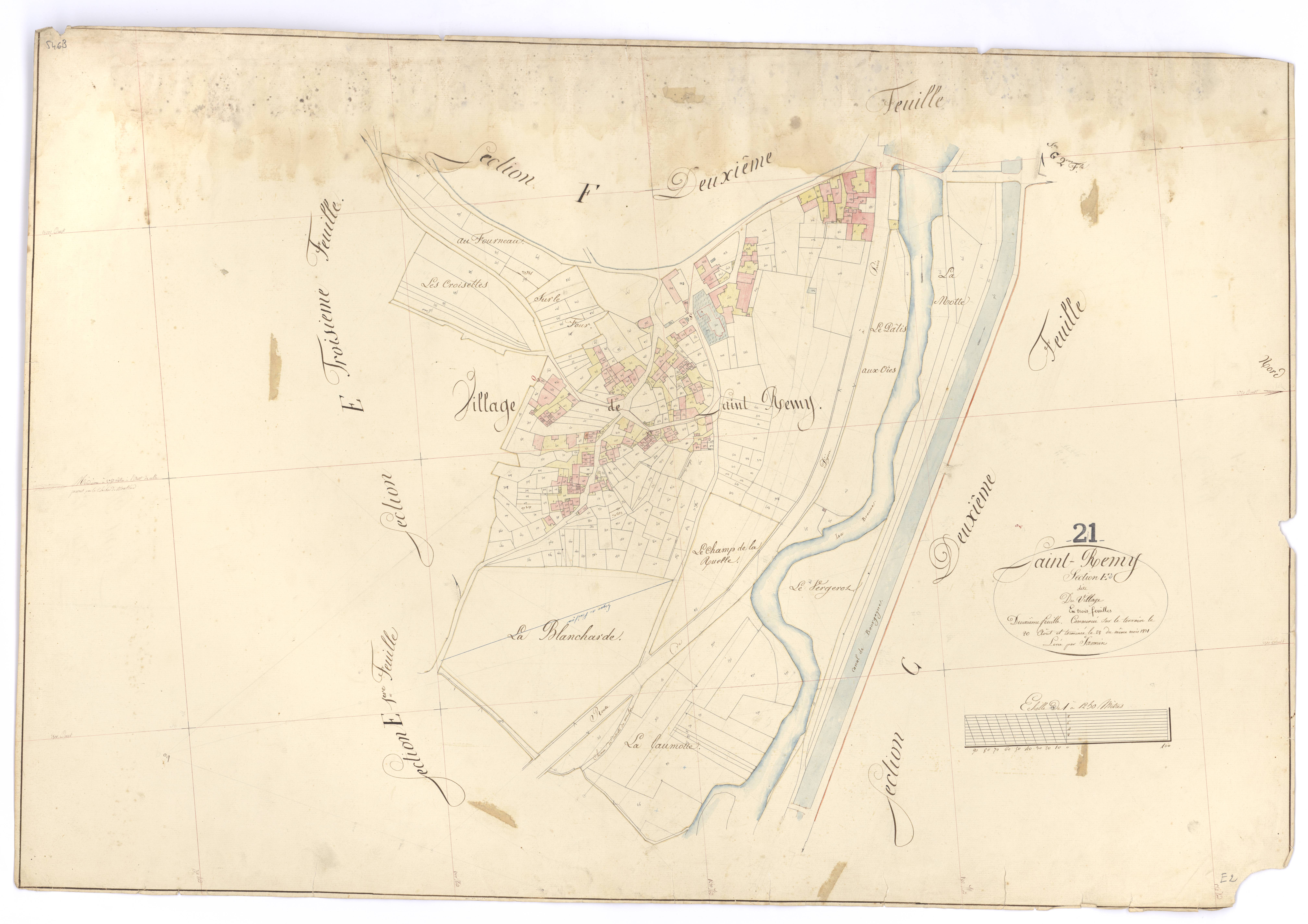 Saint-Rémy - Section E2 - 3 P PLAN 569/12