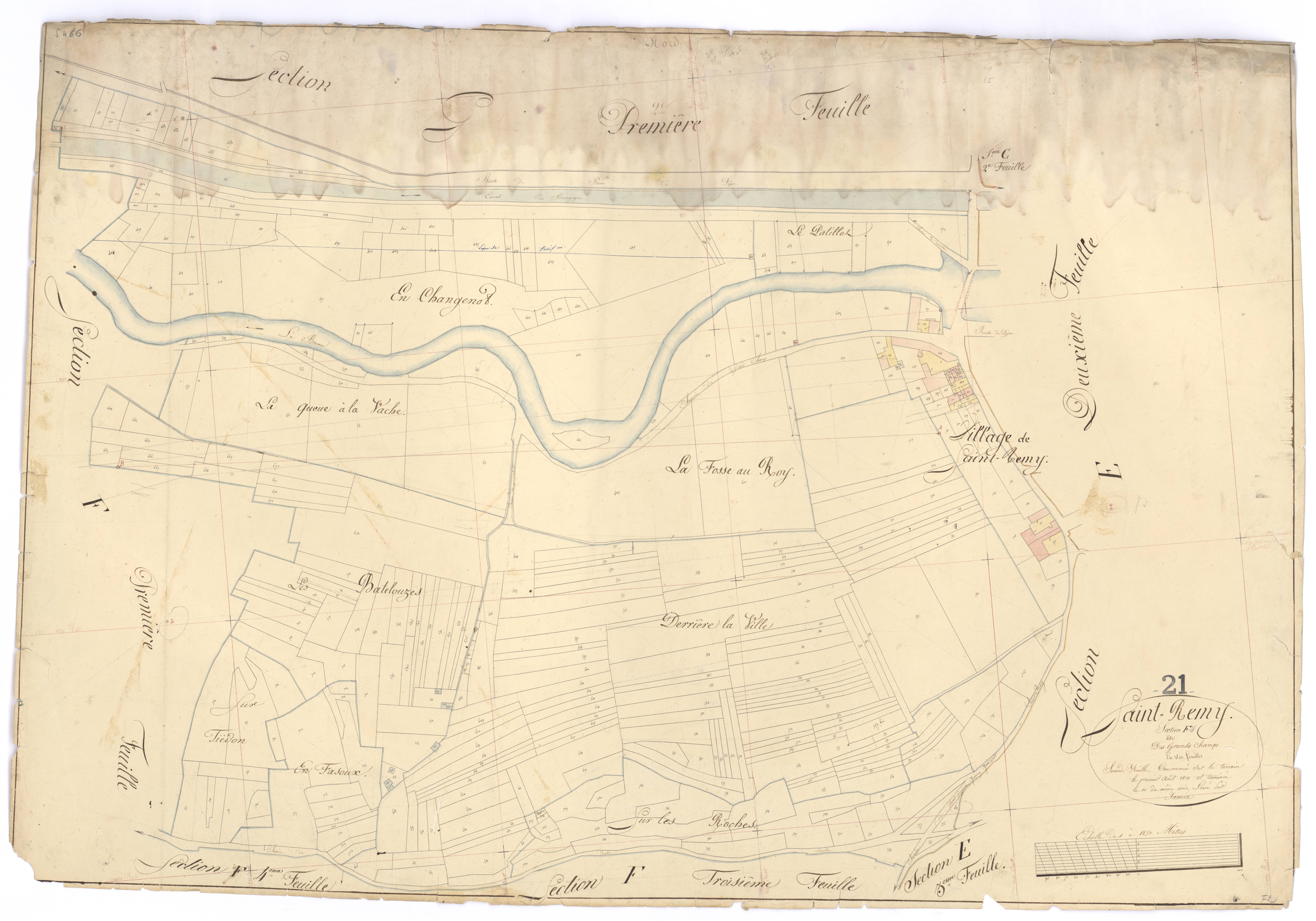 Saint-Rémy - Section F2 - 3 P PLAN 569/15