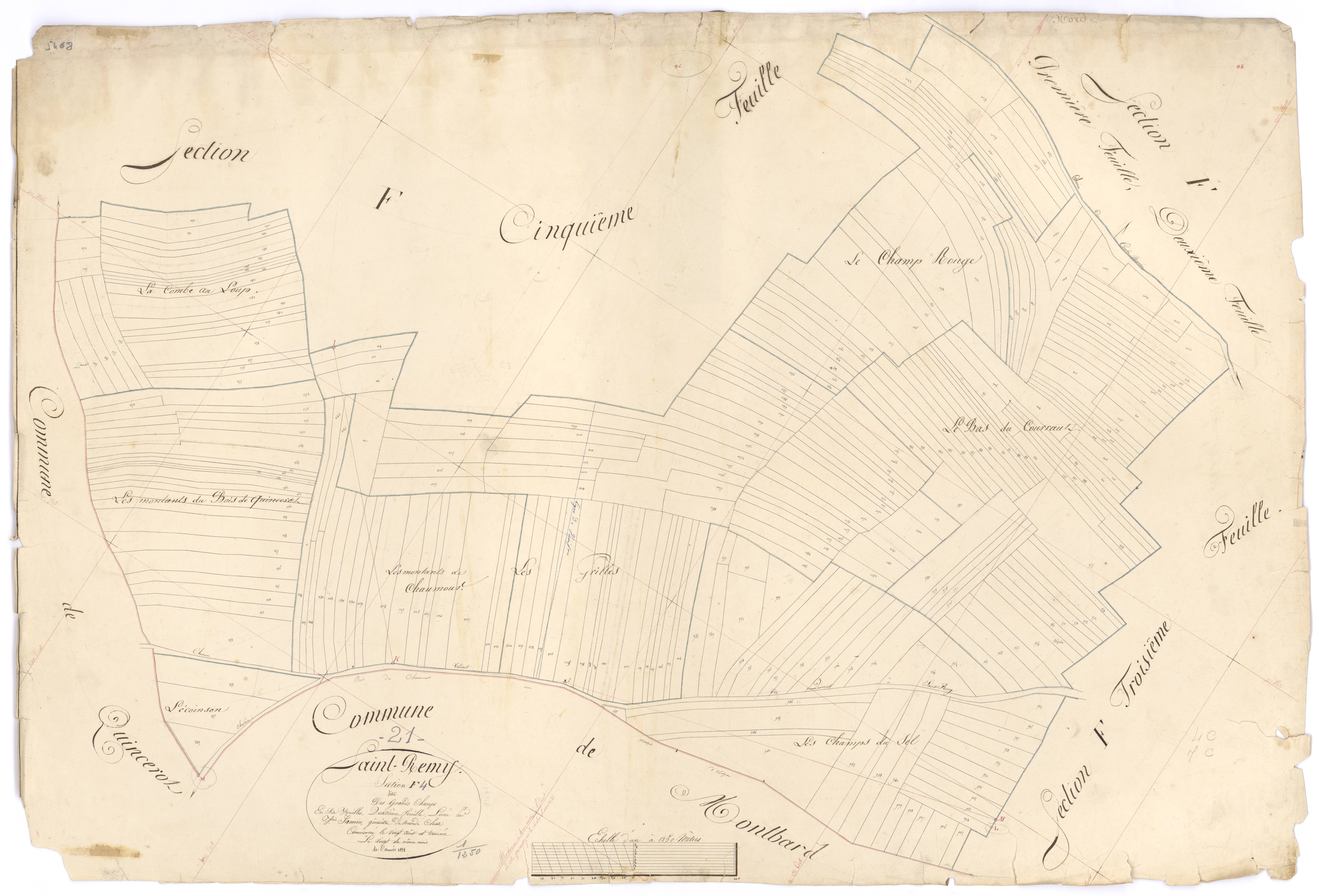 Saint-Rémy - Section F4 - 3 P PLAN 569/17