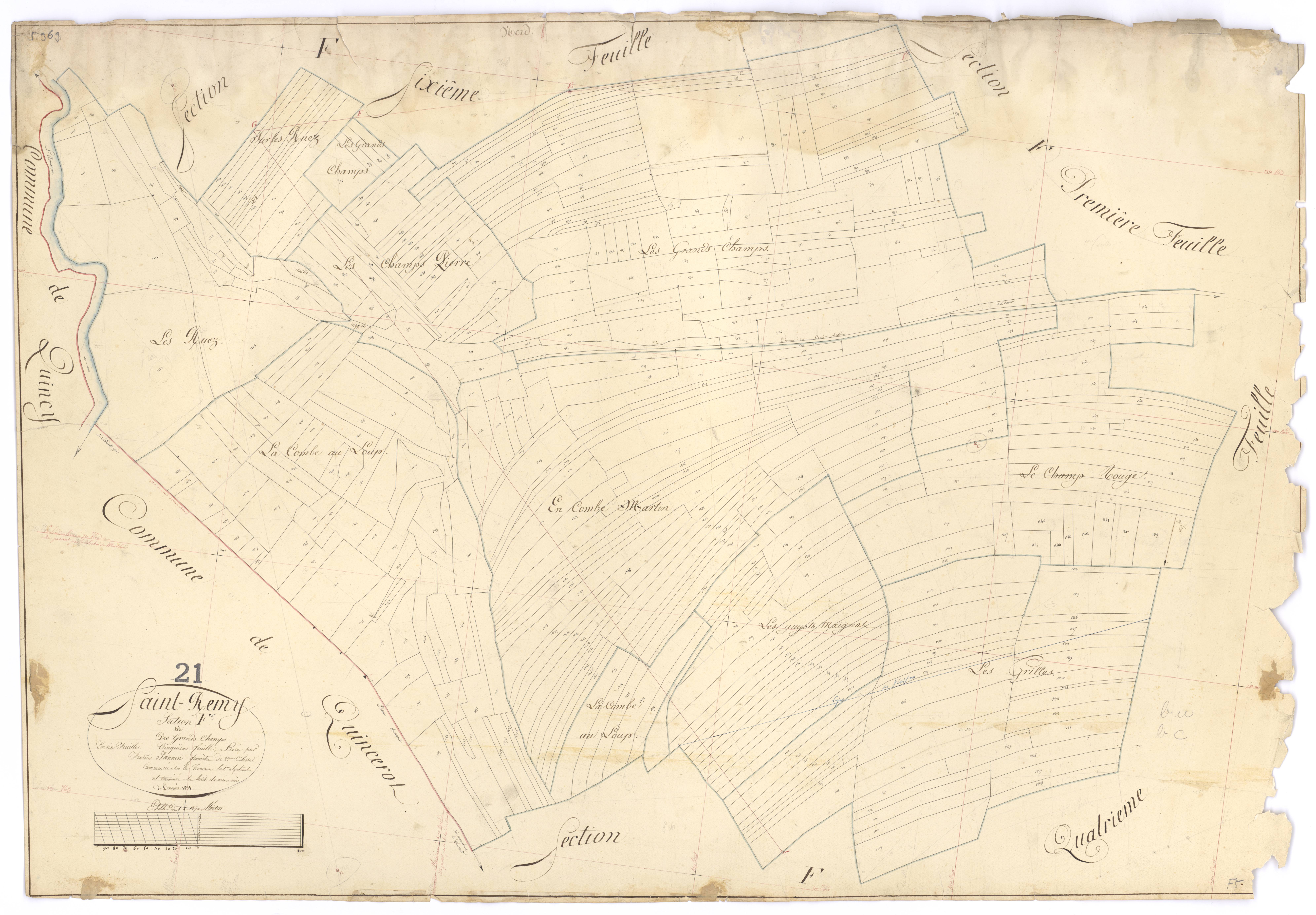 Saint-Rémy - Section F5 - 3 P PLAN 569/18