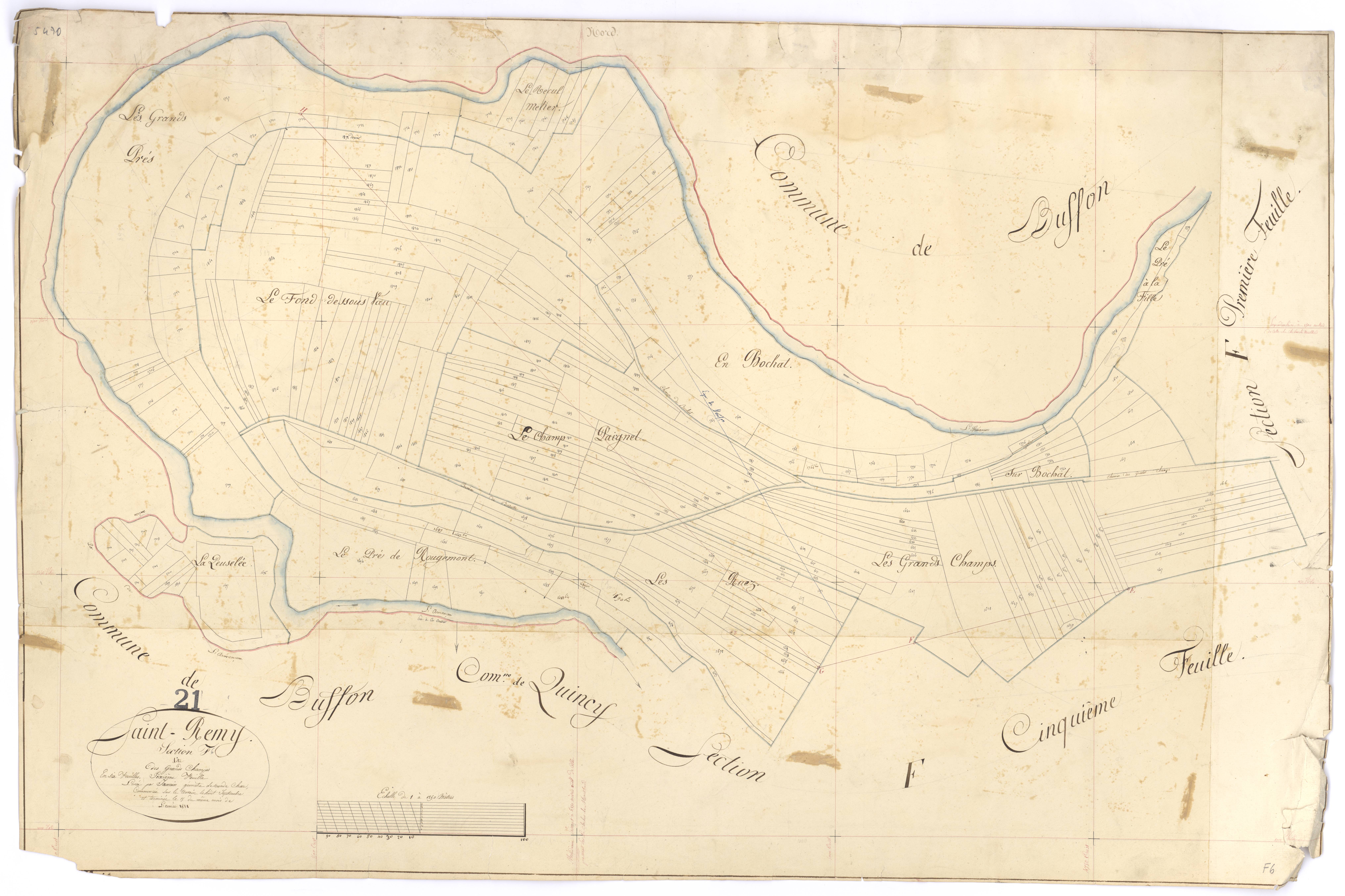 Saint-Rémy - Section F6 - 3 P PLAN 569/19