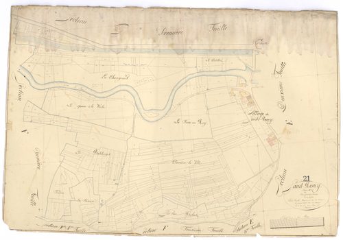 Saint-Rémy - Section F2 - 3 P PLAN 569/15