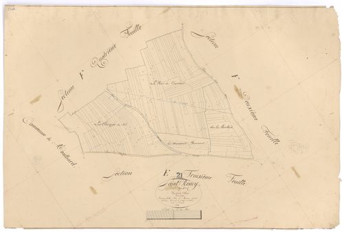 Saint-Rémy - Section F3 - 3 P PLAN 569/16