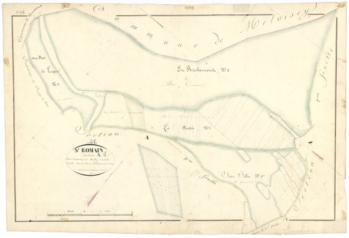 Saint-Romain - Section A1 - 3 P PLAN 570/3
