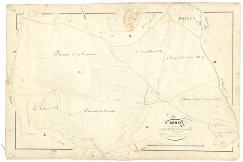 Saint-Romain - Section A3 - 3 P PLAN 570/5