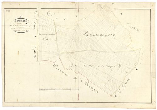 Saint-Romain - Section A4 - 3 P PLAN 570/6