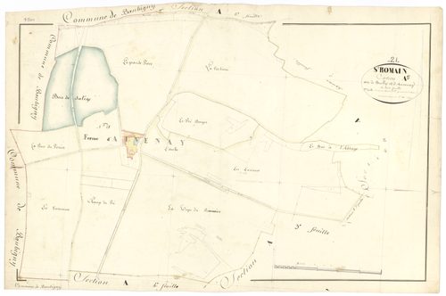 Saint-Romain - Section A5 - 3 P PLAN 570/7