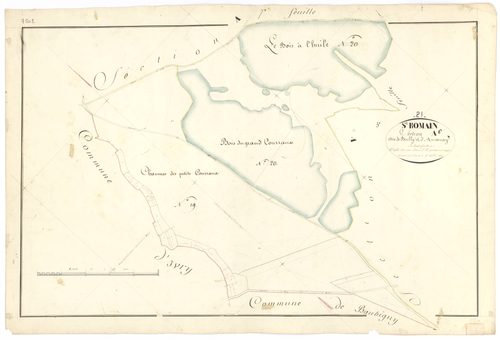 Saint-Romain - Section A6 - 3 P PLAN 570/8