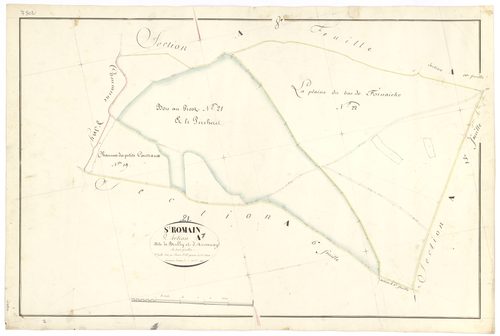 Saint-Romain - Section A7 - 3 P PLAN 570/9