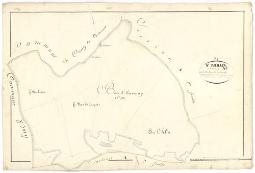 Saint-Romain - Section A8 - 3 P PLAN 570/10