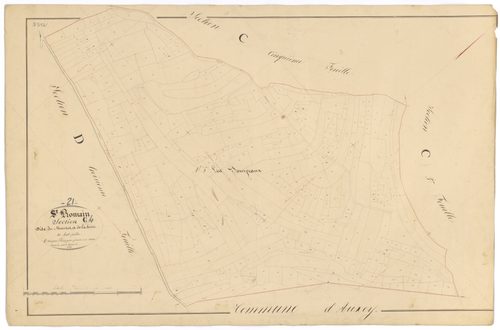 Saint-Romain - Section C4 - 3 P PLAN 570/19
