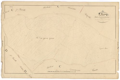 Saint-Romain - Section C5 - 3 P PLAN 570/20