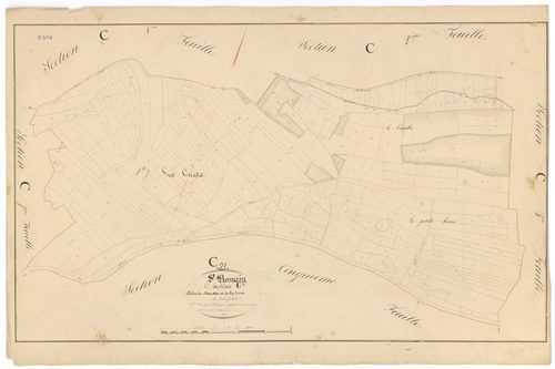 Saint-Romain - Section C6 - 3 P PLAN 570/21