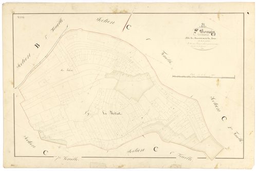 Saint-Romain - Section C8 - 3 P PLAN 570/23