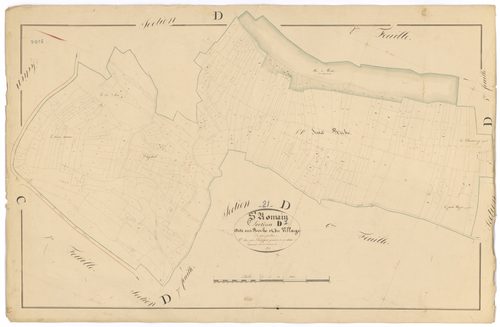 Saint-Romain - Section D1 - 3 P PLAN 570/25
