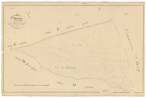 Saint-Romain - Section D3 - 3 P PLAN 570/27