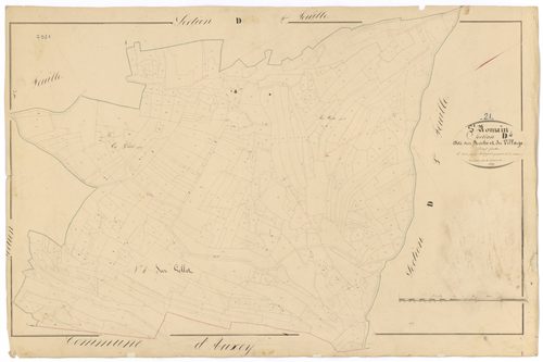 Saint-Romain - Section D4 - 3 P PLAN 570/28