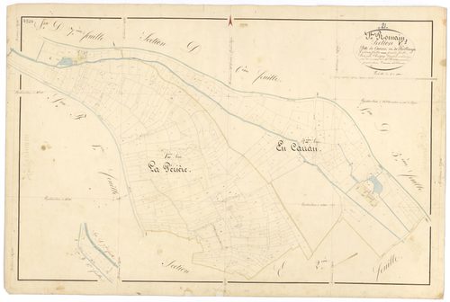 Saint-Romain - Section E1 - 3 P PLAN 570/33