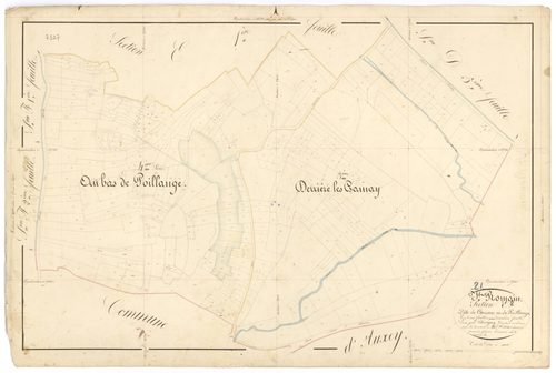 Saint-Romain - Section E2 - 3 P PLAN 570/34