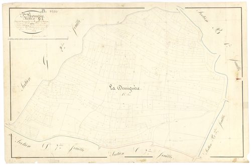 Saint-Romain - Section G1 - 3 P PLAN 570/39