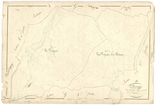 Saint-Romain - Section G3 - 3 P PLAN 570/41