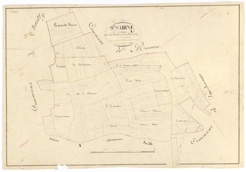 Sainte-Sabine - Section A1 - 3 P PLAN 549/2