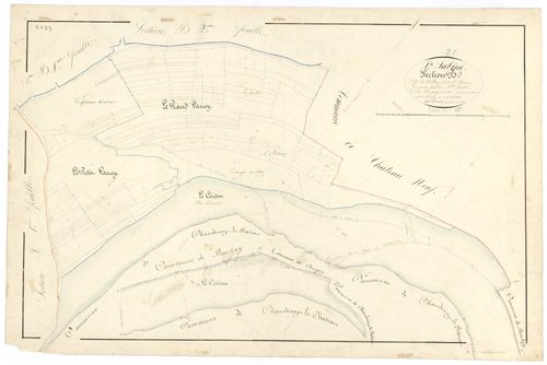 Sainte-Sabine - Section B3 - 3 P PLAN 549/6