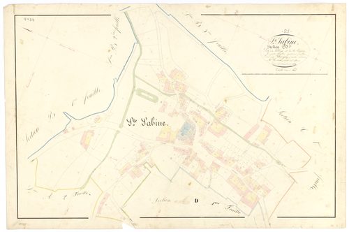 Sainte-Sabine - Section B4 - 3 P PLAN 549/7