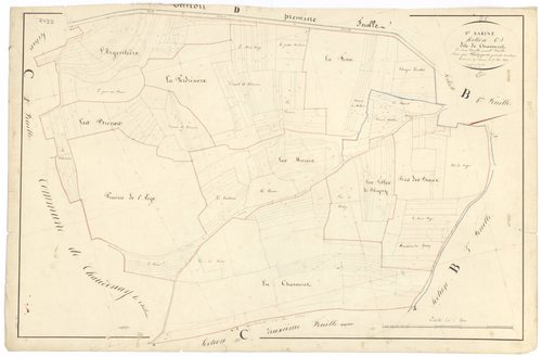 Sainte-Sabine - Section C1 - 3 P PLAN 549/8