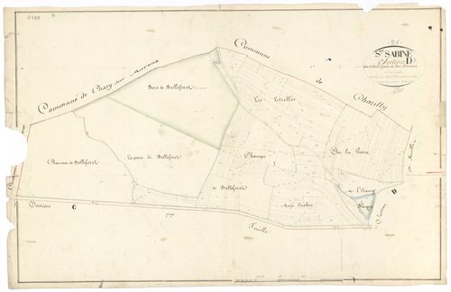 Sainte-Sabine - Section D2 - 3 P PLAN 549/11