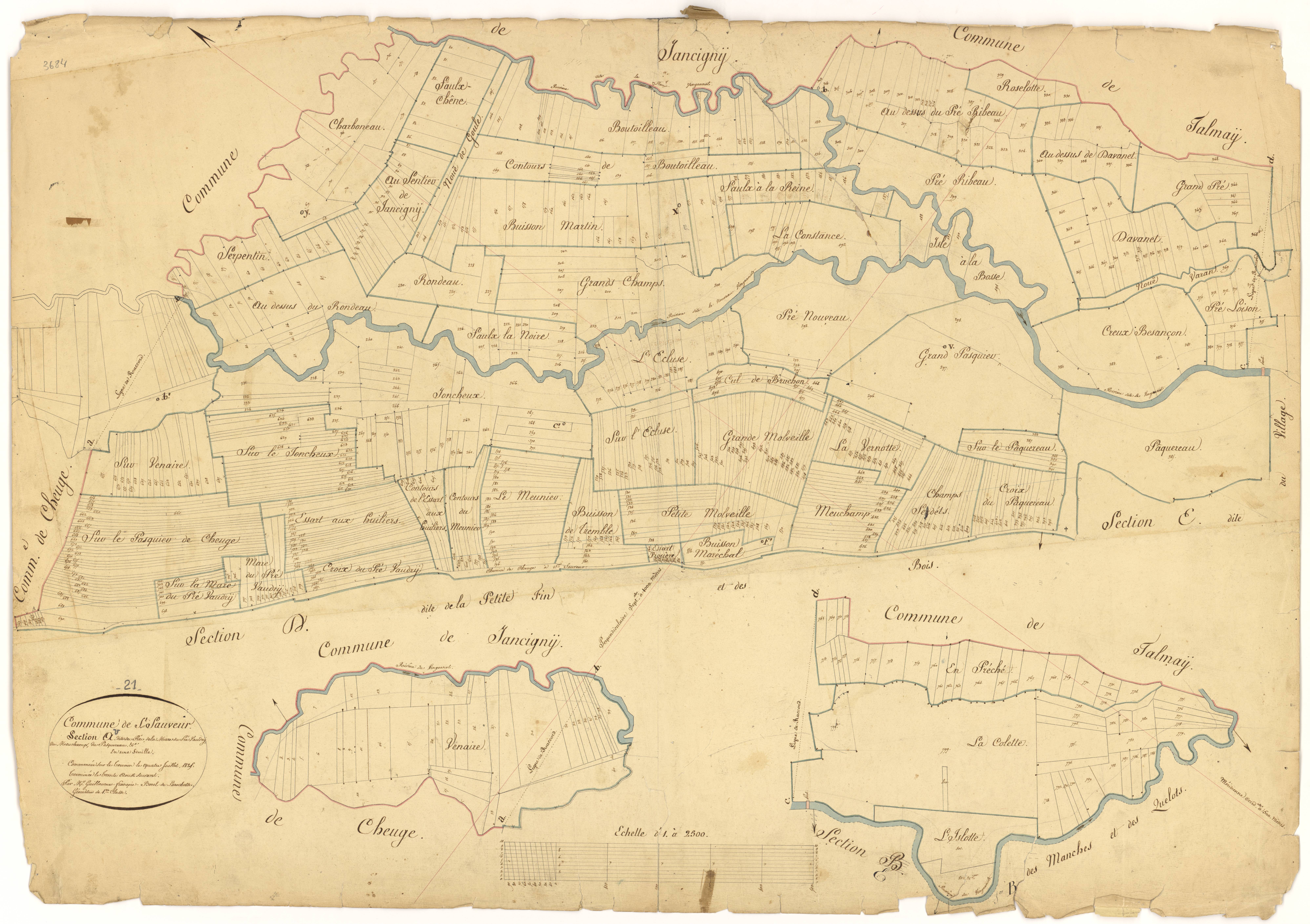 Saint-Sauveur - Section A - 3 P PLAN 571/2