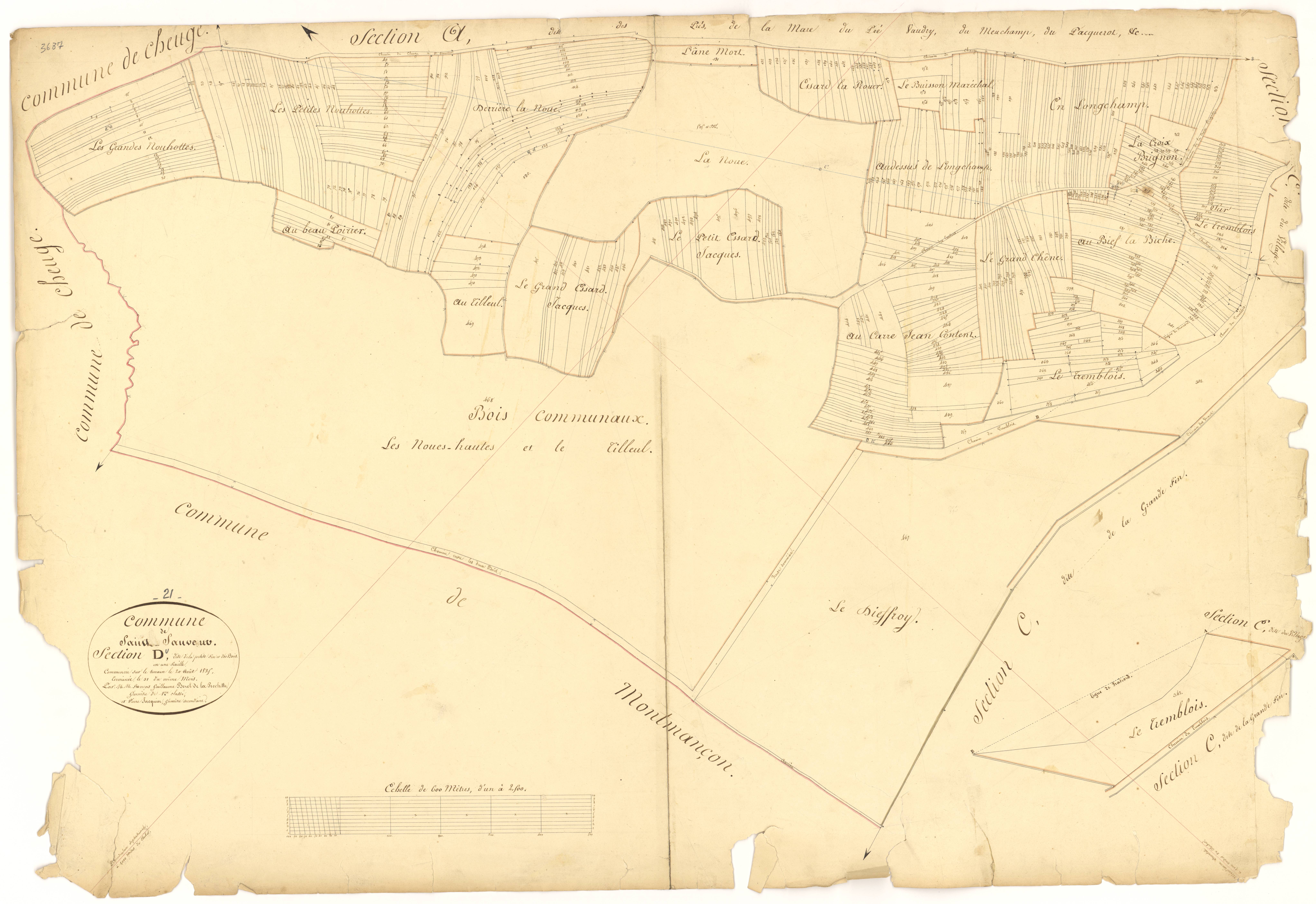 Saint-Sauveur - Section D - 3 P PLAN 571/5